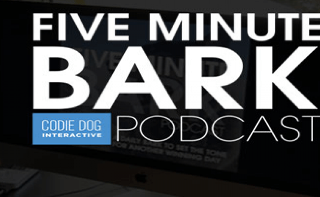 Interview on the Five Minute Bark Podcast