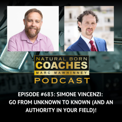 Episode #683: Simone Vincenzi: Go From Unknown to Known (and an Authority in Your Field)!
