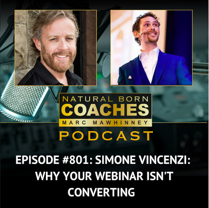 Episode #801: Simone Vincenzi: Why Your Webinar Isn’t Converting