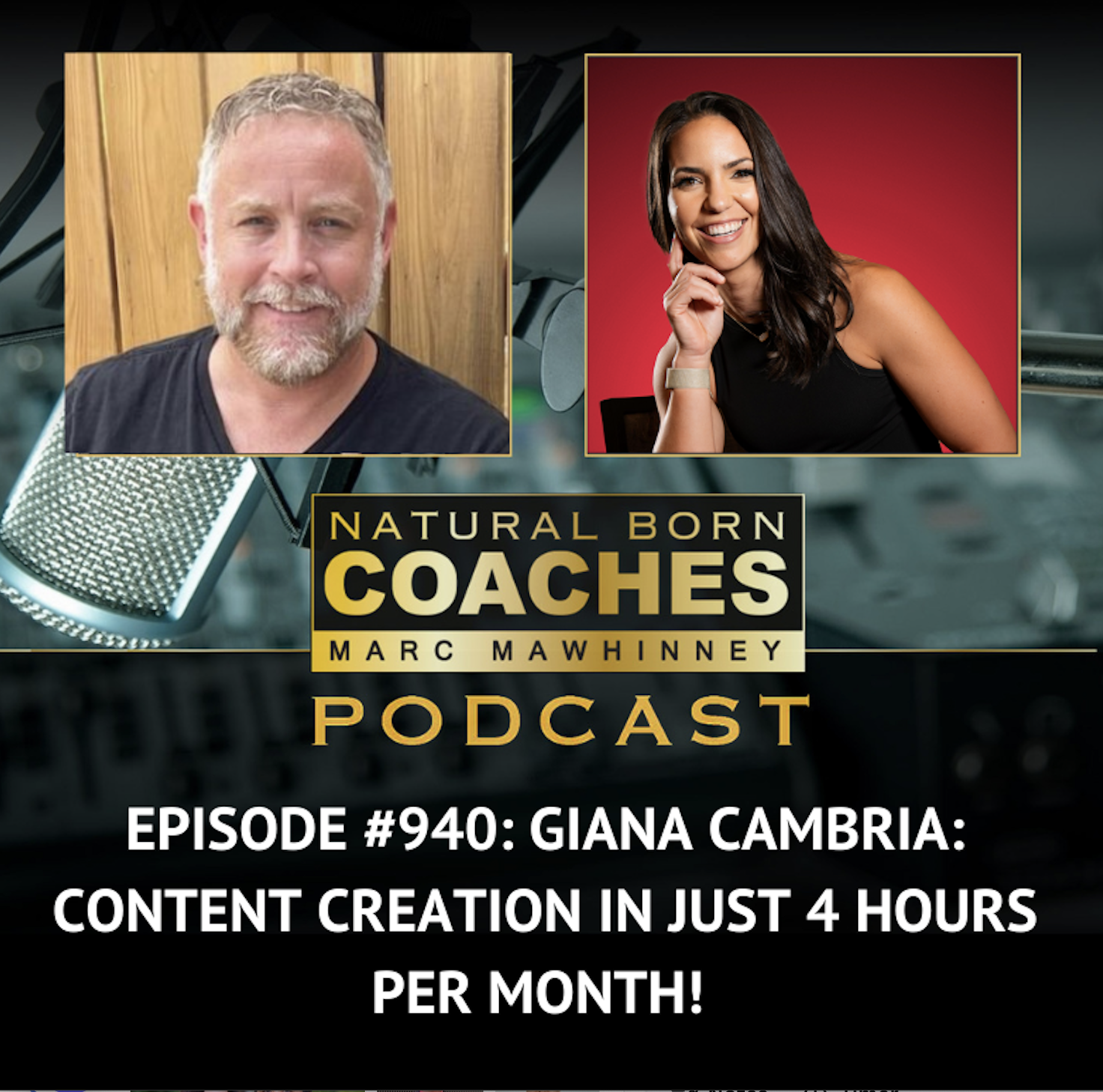 Episode #940: Giana Cambria: Content Creation In Just 4 Hours Per Month!