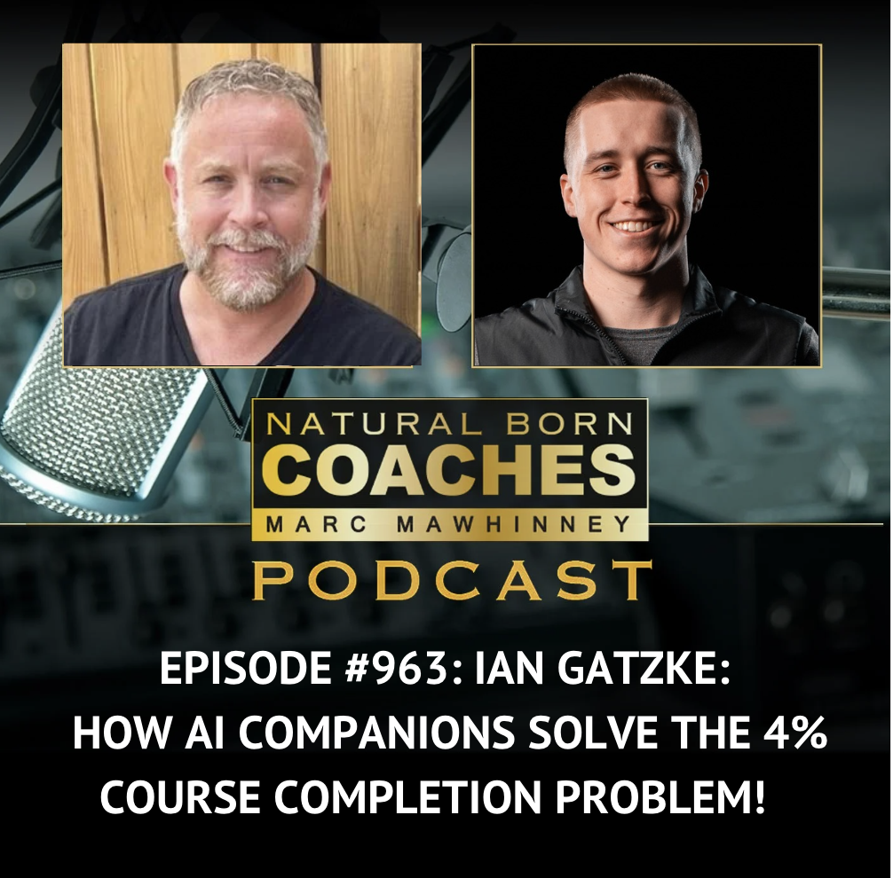 Episode #963: Ian Gatzke: How AI Companions Solve the 4% Course Completion Problem!